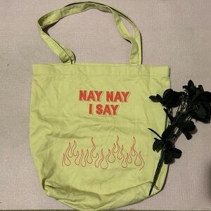A Bailey Sarian tote bag.